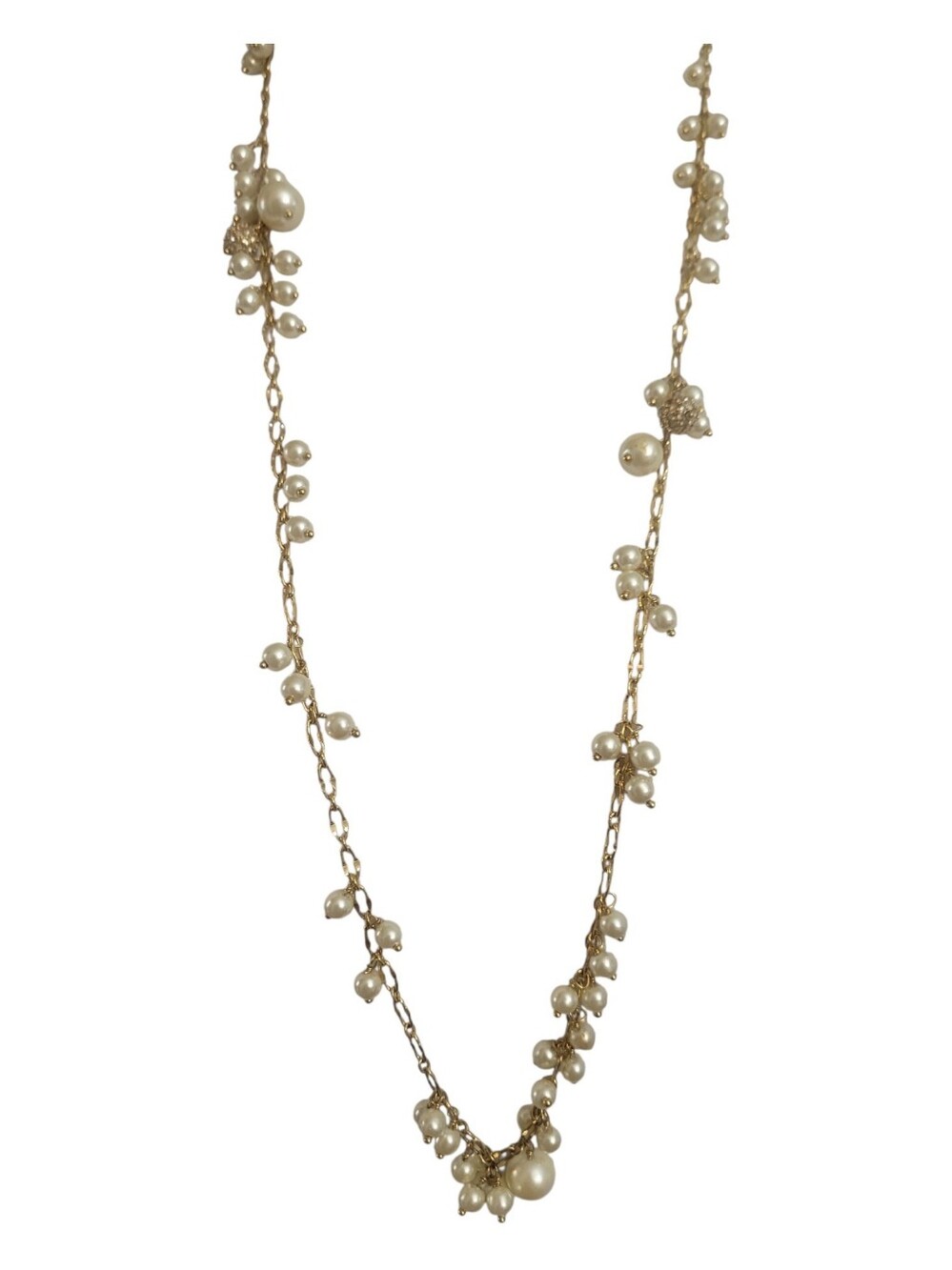 J. Crew Gold-Tone and Faux Pearl Necklace - Picture 4 of 6